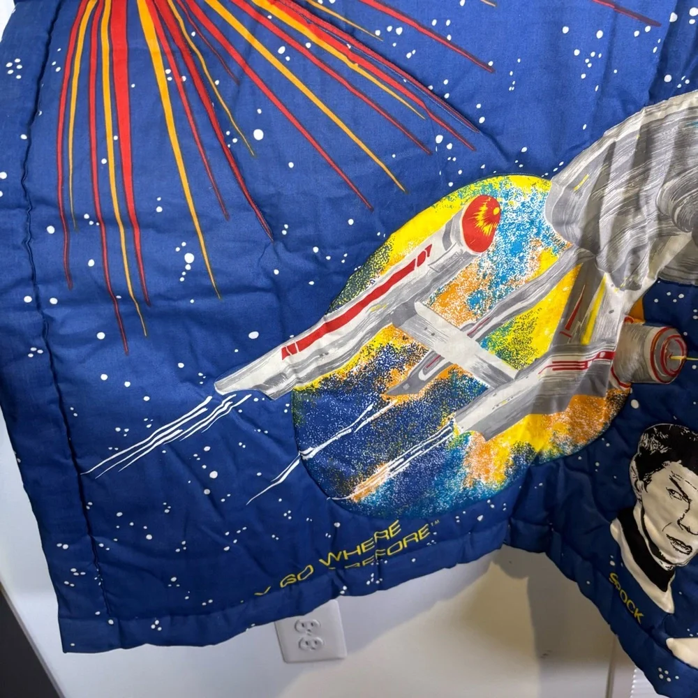 Vintage Star Trek 20 Years Hanging Quilt